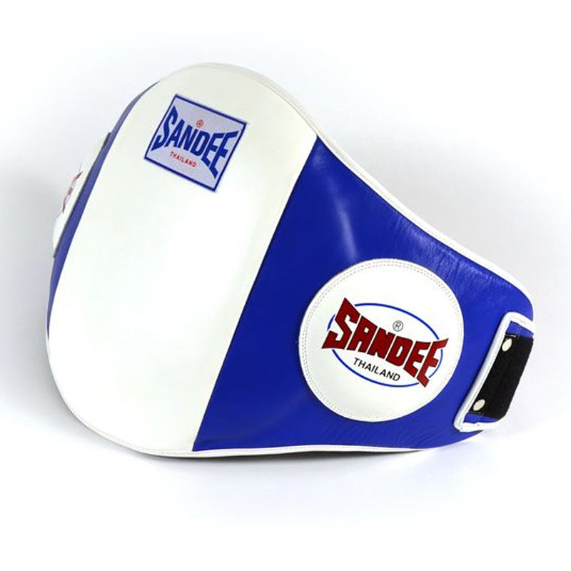 Velcro Belly Pad - Blue & White