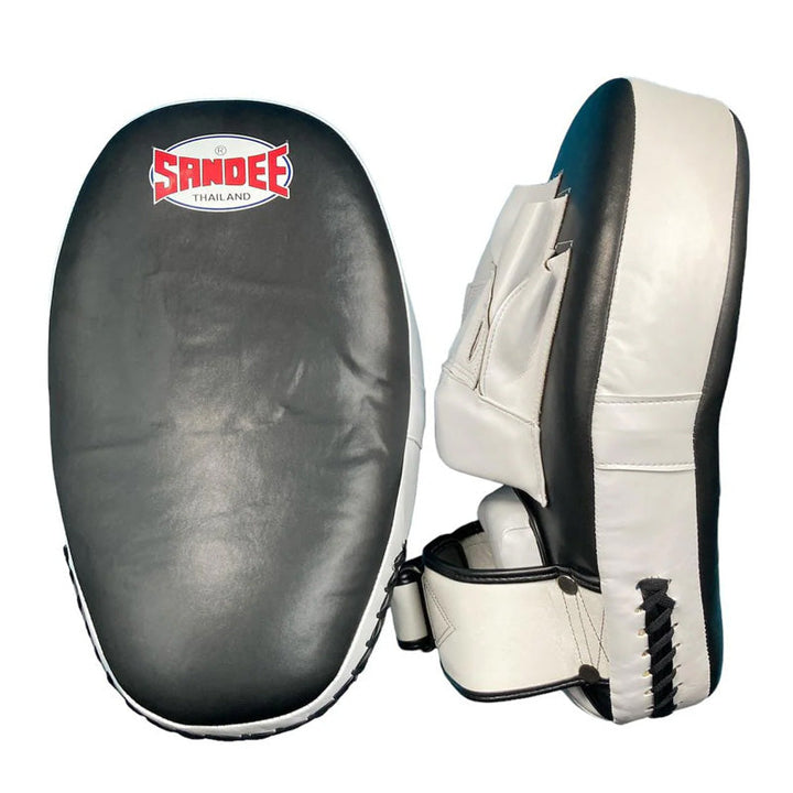 XL Curved Focus Mitts - Black & White