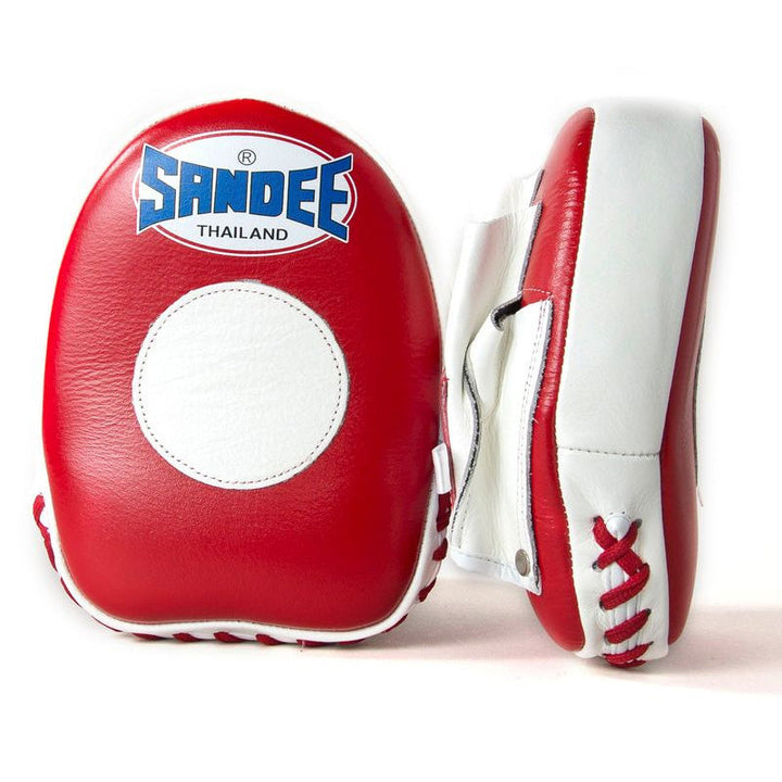 Mini Focus Mitts - Red & White