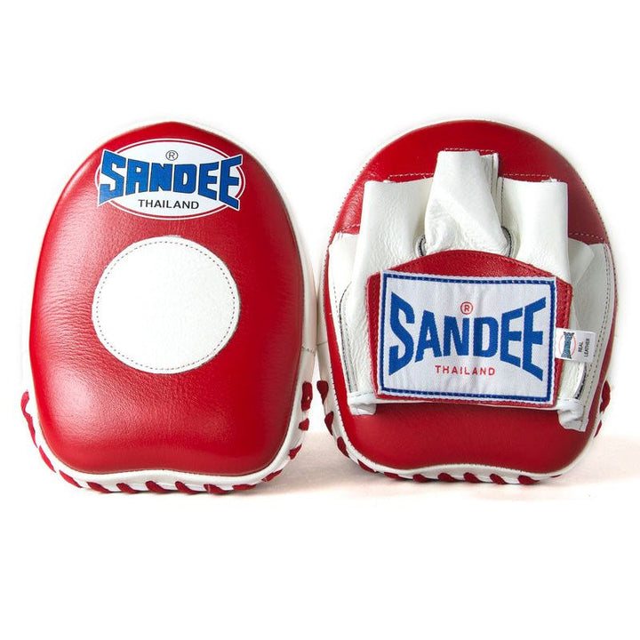 Mini Focus Mitts - Red & White