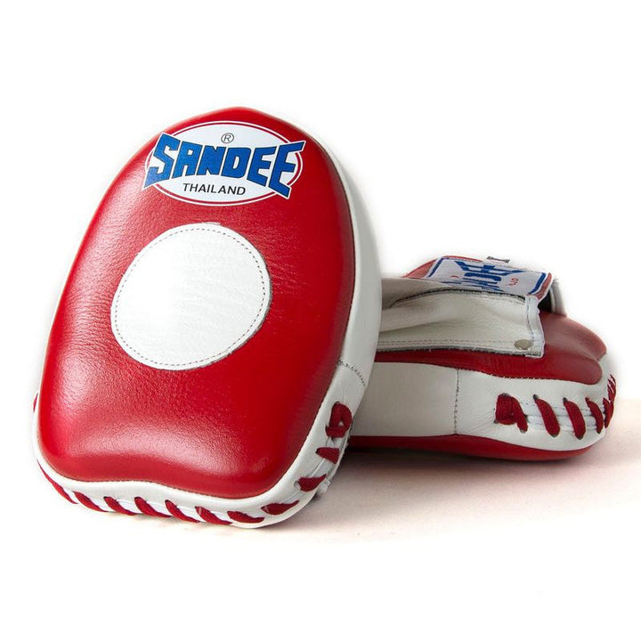 Mini Focus Mitts - Red & White