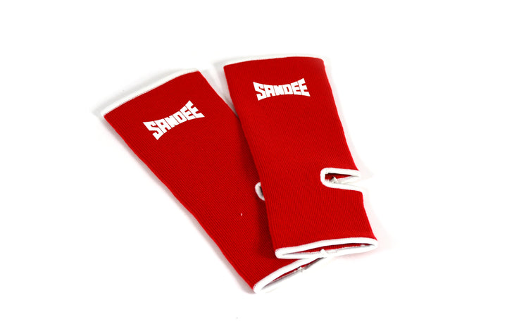 Premium Ankle Supports - Red & White
