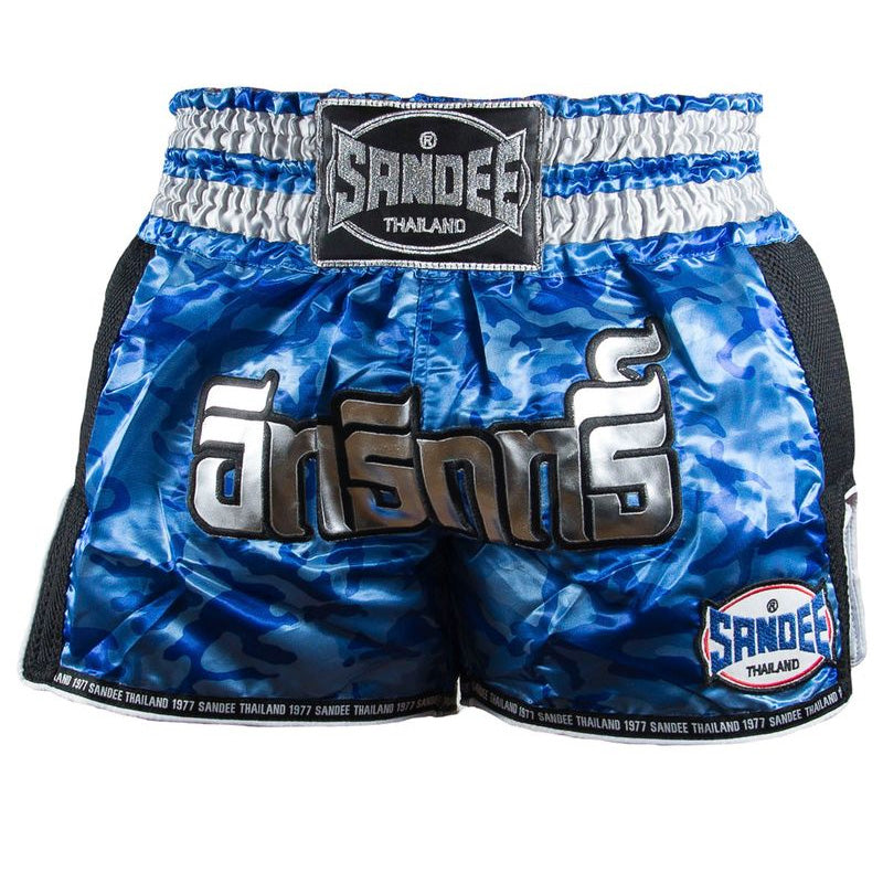 Thai Shorts - Supernatural Power - Blue / Carbon / Silver / Black
