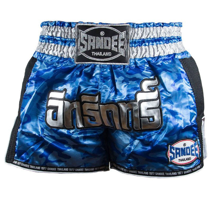 Thai Shorts - Supernatural Power - Blue / Carbon / Silver / Black