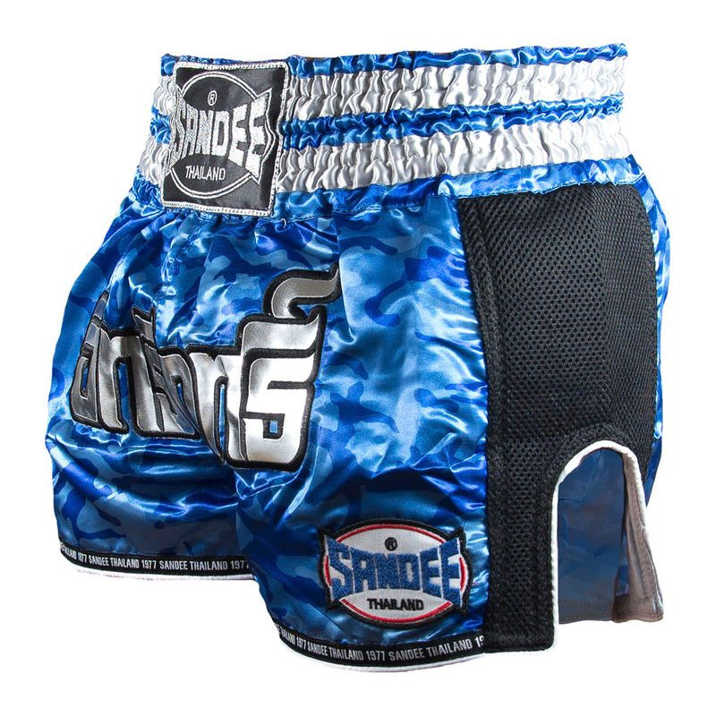 Thai Shorts - Supernatural Power - Blue / Carbon / Silver / Black