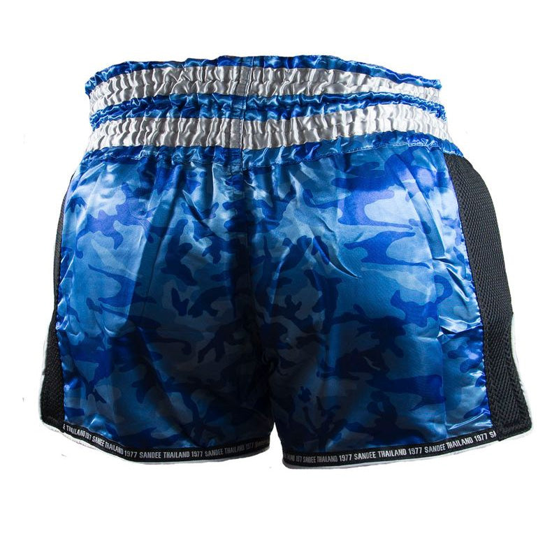 Thai Shorts - Supernatural Power - Blue / Carbon / Silver / Black