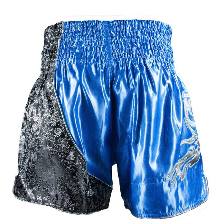 Thai Shorts - Unbreakable - Royal Blue / Silver / Navy